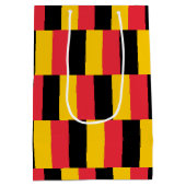 Cadeaubag met Belgische vlag Medium Cadeauzakje (Achterkant)
