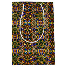 Cadeaubag met Braziliaanse kleuren
