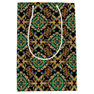 Cadeaubag met Braziliaanse kleuren Medium Cadeauzakje