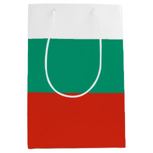 Cadeaubag met Bulgaarse vlag Medium Cadeauzakje