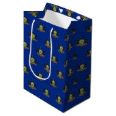 Cadeaubag met vlag van Pennsylvania, VS Medium Cadeauzakje (Voorkant Gekanteld)
