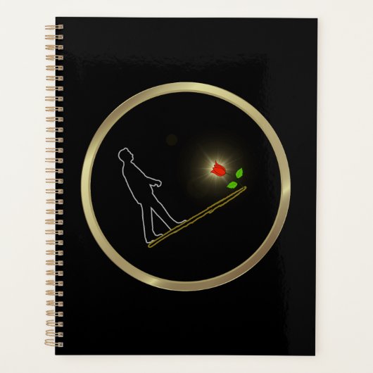 Cadeaubag minimale kunst planner (Voorkant)