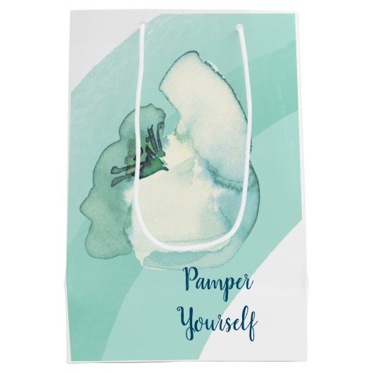 Cadeaubag Verwen uzelf Medium Cadeauzakje (Achterkant)