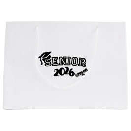 Cadeaubag voor afgestudeerden 2026 groot cadeauzakje