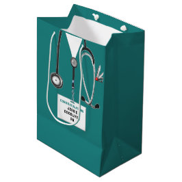 Cadeaubag voor afgestudeerden aan de verpleegkundi medium cadeauzakje