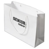 Cadeaubag voor afstudeerders 2026 groot cadeauzakje (Achterkant Gekanteld)