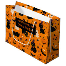 Cadeaubag voor Halloween met eigen naam