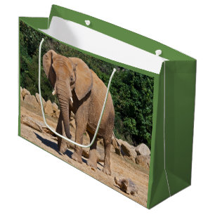 Cadeaubag voor stierolifant large cadeautasje