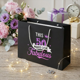 Cadeaubagage voor verjaardagen en jubilea groot cadeauzakje