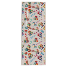 Cadeaubagcollectie| Elegant kinderontwerp Wijn Cadeautas