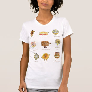 Cadeaubakkerij met malle tekeningen t-shirt