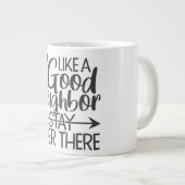 Cadeaubeker Jumbo Mok (Voorkant rechts)