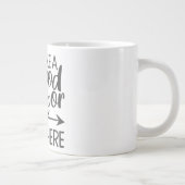 Cadeaubeker Jumbo Mok (Rechts)