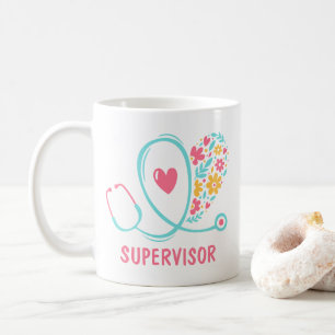 Cadeaubeker Verpleegkundig Supervisor Koffiemok
