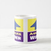 Cadeaubeker voor een geweldige lasser koffiemok (Center)