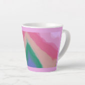 Cadeaubeker voor koffieliefhebbers latte mok (Rechterhoek)