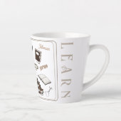 Cadeaubeker voor theedrinkende lezers latte mok (Rechts)