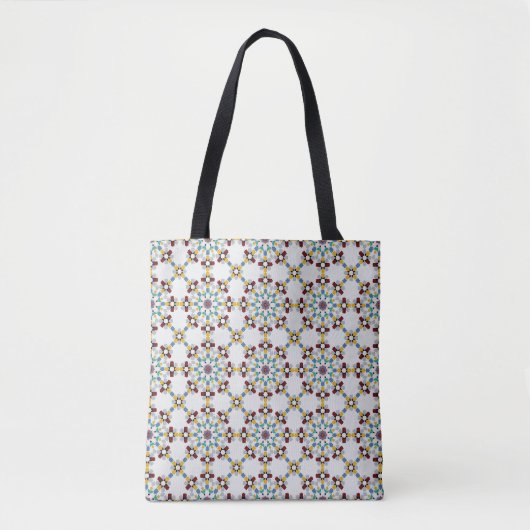 Cadeaubel Moroccan Zelije !Morokkaanse Zell Tote Bag (Voorkant)