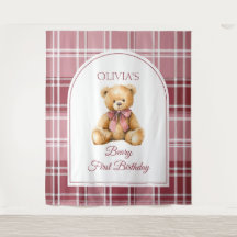 Cadeaubere Teddybeer Roze Strik Verjaardag Foto Ac