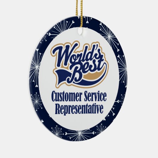 Cadeaubeschrijving van klantenservice keramisch ornament (Rechts)