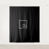 Cadeaubestelling, gepersonaliseerde verjaardagspre wandkleed (Voorkant)