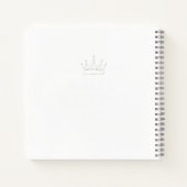 Cadeaubestelling, Persoonlijke Verjaardag Aangepas Notitieboek (Achterkant)