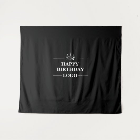 Cadeaubestelling, Persoonlijke Verjaardag Aangepas Wandkleed (Voorkant (horizontaal))