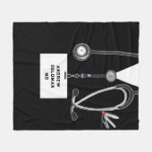 Cadeaubestellingen voor artsen fleece deken (Voorkant (Horizontaal))