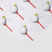 Cadeaubestellingen voor golfvakanties tissuepapier (Detail)