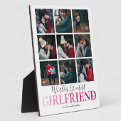 Cadeaubestemming Vriendin | Grootste Foto ter Were Fotoplaat (Zijkant)