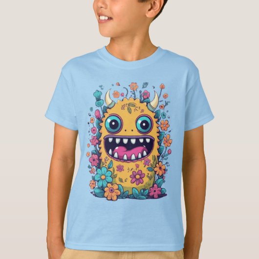 Cadeaubestemmingen voor een schattig klein monster t-shirt (Voorkant)