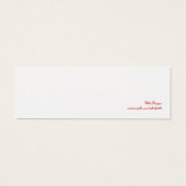 Cadeaubijlage Kaart (Achterkant)