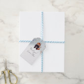 Cadeaubijlage Rode Panda Rocker Cadeaulabel (Met Touw)