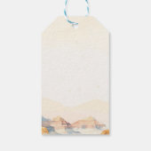 Cadeaubijschrift voor Cowboy Baby Shower Cadeaulabel (Achterkant)