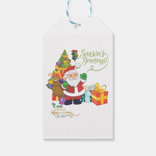 Cadeaubijslage Cadeaulabel (Achterkant)