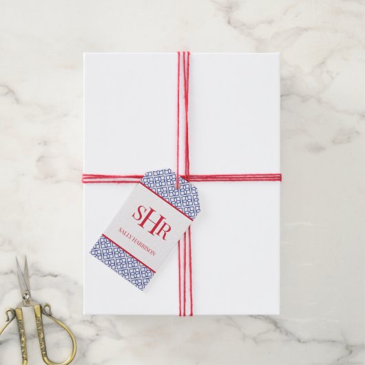 Cadeaubijslage Cadeaulabel (Met Touw)