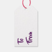 Cadeaubijslagen - Gefeliciteerd met de geboorte va Cadeaulabel (Achterkant)