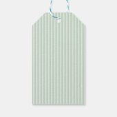 Cadeaubijslagen Moeder Gans en Gansje. Cadeaulabel (Achterkant)