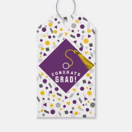 Cadeaubijslags Graad Congrats Cadeaulabel