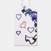 Cadeaubijslags 'Ontketen mijn hart' Cadeaulabel (Voorkant)