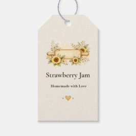Cadeaubijslags van Golden Harvest Bakkerij Cadeaulabel