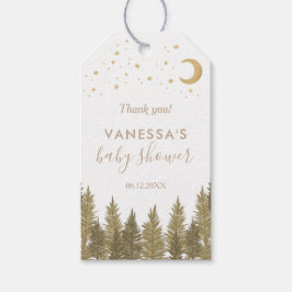 Cadeaubijslags voor Woodland Animals Baby Shower Cadeaulabel