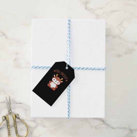 Cadeaubijsluiter Cadeaulabel (Met Touw)