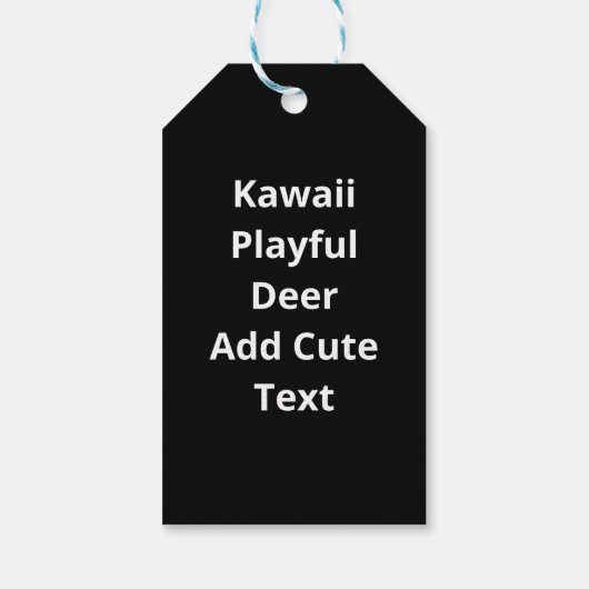 Cadeaubijsluiter Cadeaulabel (Achterkant)