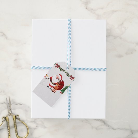 Cadeaubijsluiter Cadeaulabel (Met Touw)