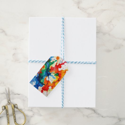 Cadeaubijsluiter Cadeaulabel (Met Touw)