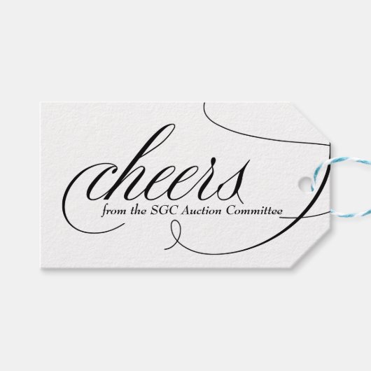 Cadeaubijsluiter Cadeaulabel (Voorkant (Horizontaal))
