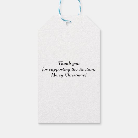 Cadeaubijsluiter Cadeaulabel (Achterkant)
