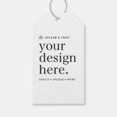 Cadeaubijsluiter | Favorietset met eigen ontwerp u Cadeaulabel (Voorkant)