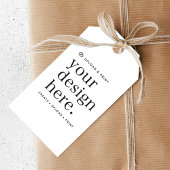 Cadeaubijsluiter | Favorietset met eigen ontwerp u Cadeaulabel